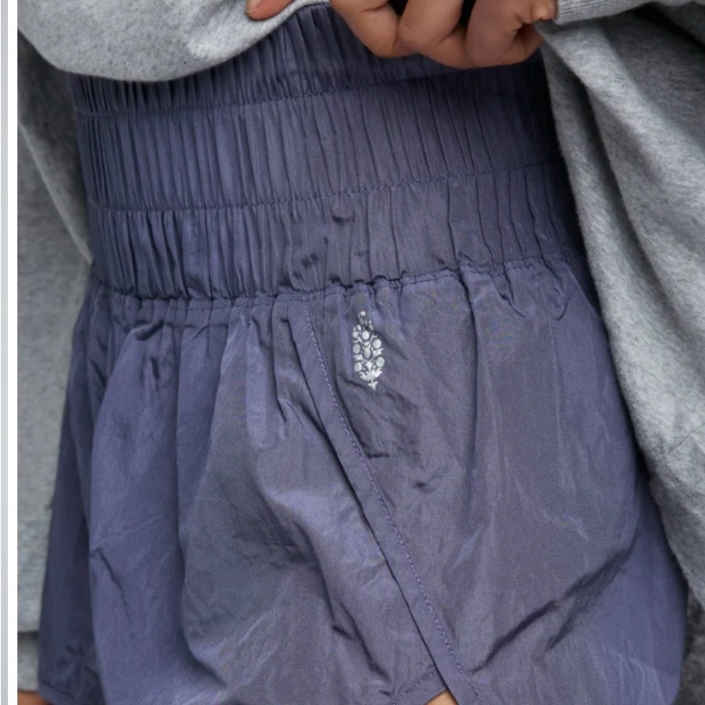 Free People Movement Blue Way Home Shorts Size Small